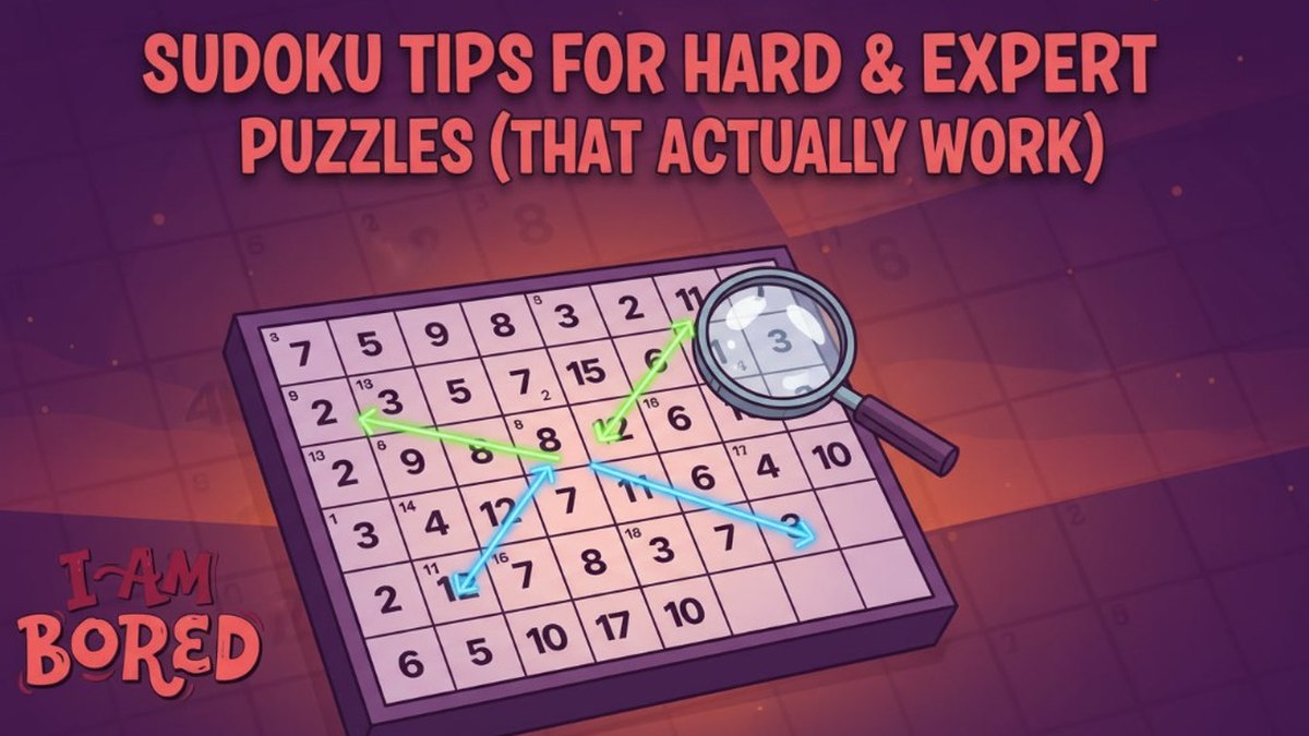 sudoku grid with pencil marks showing advanced solving technique