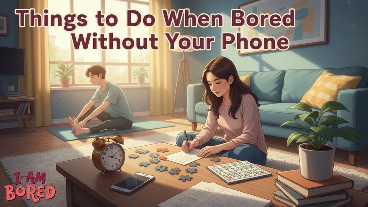person sitting outside without a phone, looking at their surroundings