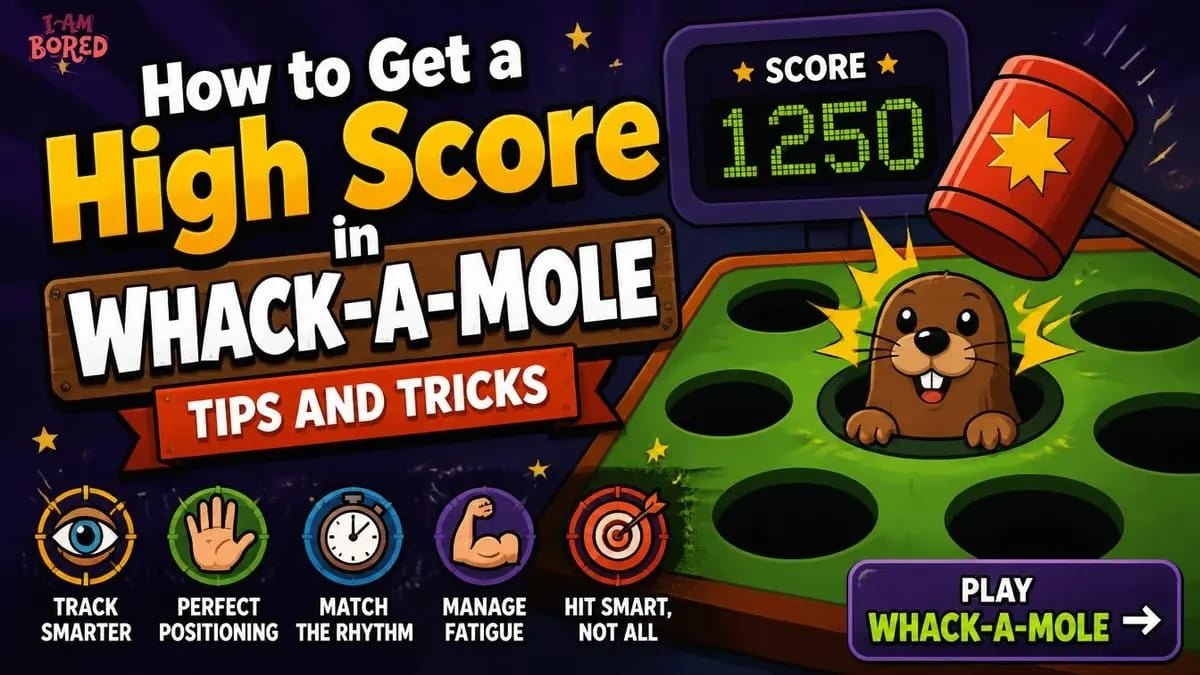 How to Get a High Score in Whack-a-Mole: Tips and Tricks | I Am Bored