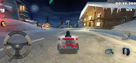 SuperTuxKart free open-source kart racing screenshot for potato PCs