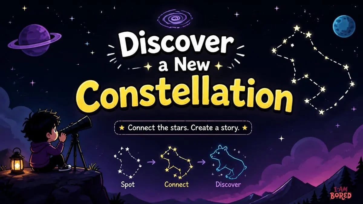 Discover a New Constellation | I Am Bored