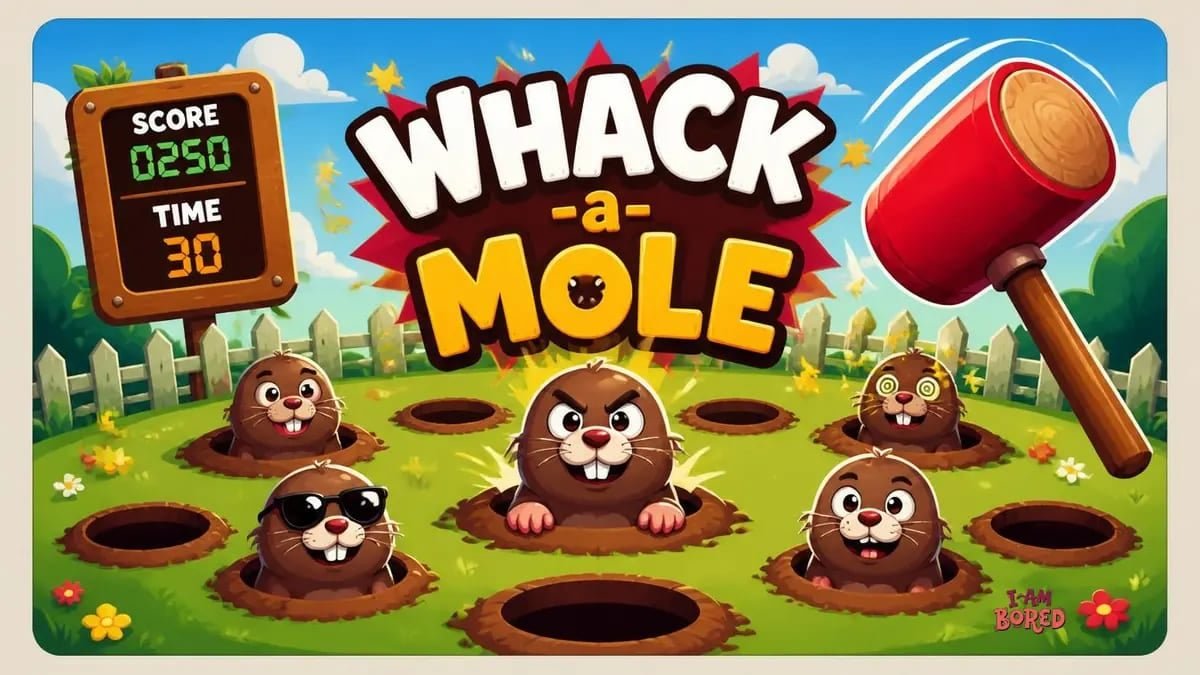 Whack-a-Mole | I Am Bored
